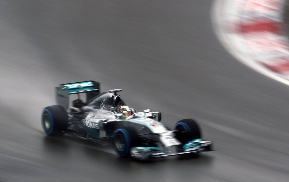 Per Hamilton  la terza pole stagionale. Reuters